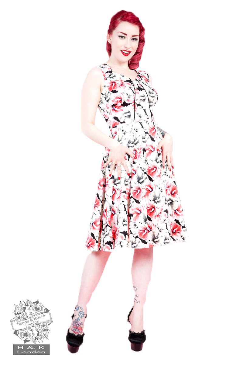 Sakura Blossom Swing Dress